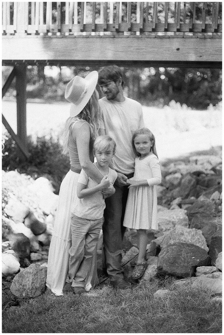 A beautiful family session on film! 