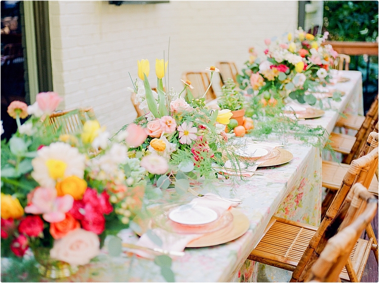 Backyard Wedding Reception 