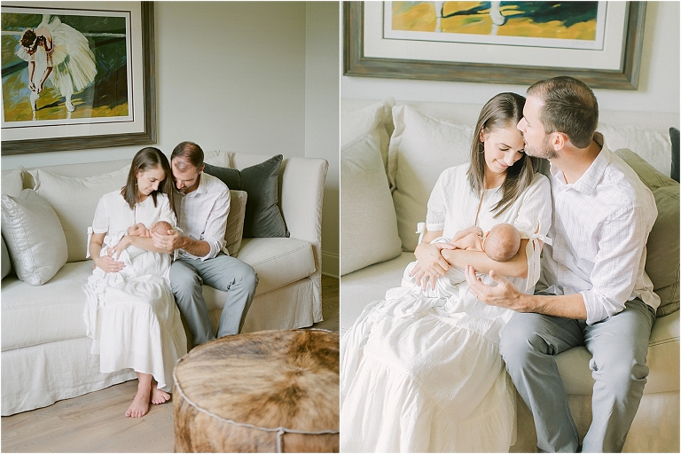 Lifestyle Newborn Session on Film 
