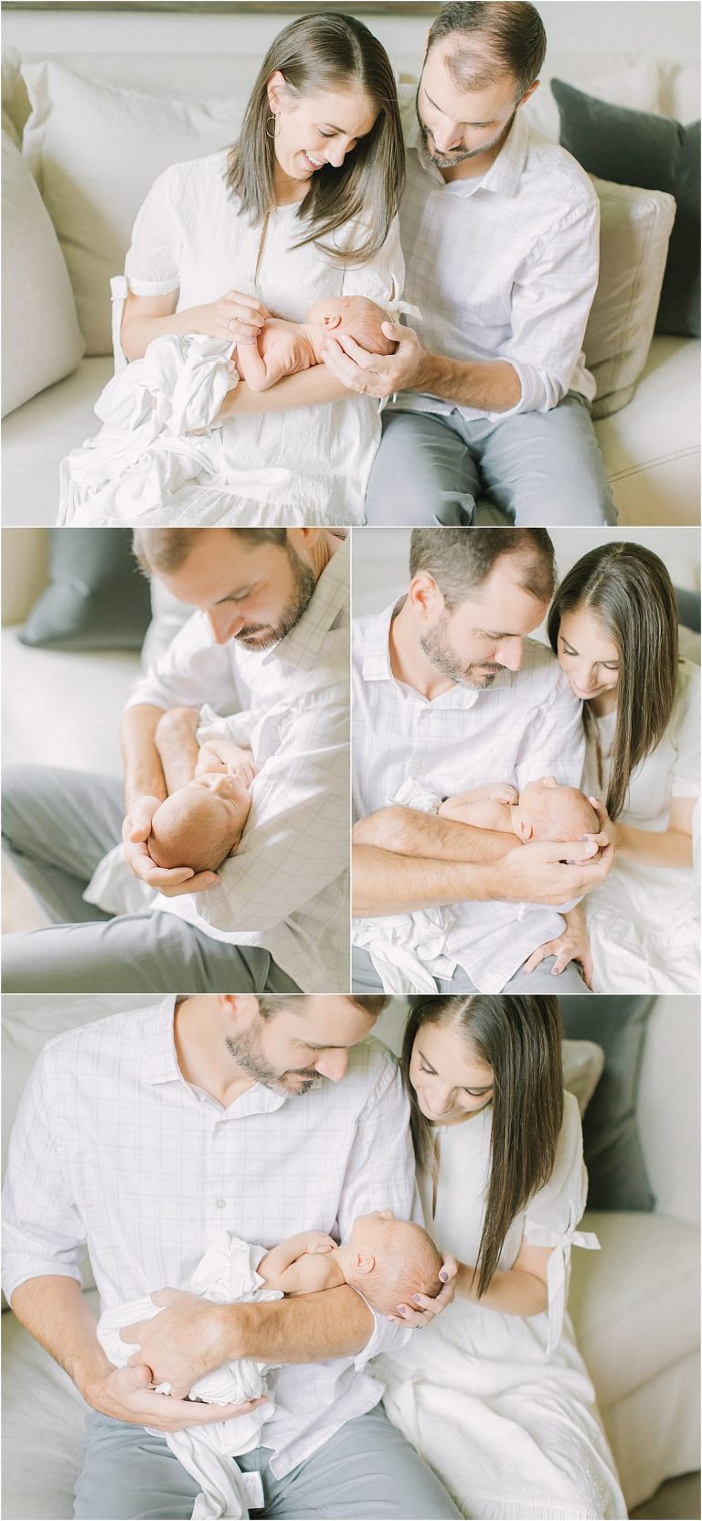 Lifestyle Newborn Session on Film 
