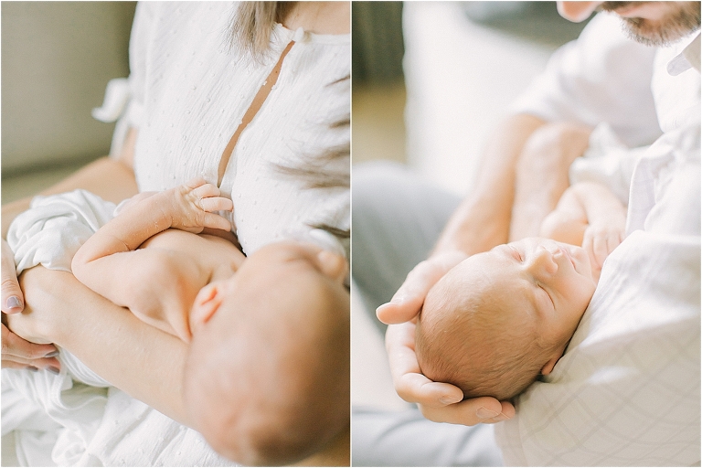 Lifestyle Newborn Session on Film 