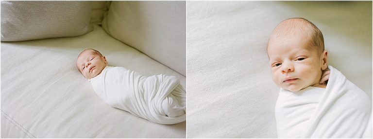 Lifestyle Newborn Session on Film 