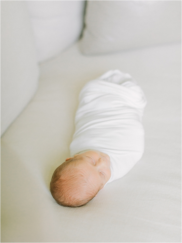 Lifestyle Newborn Session on Film 