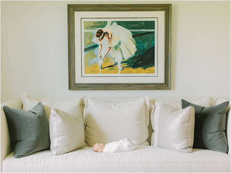 Lifestyle Newborn Session on Film 