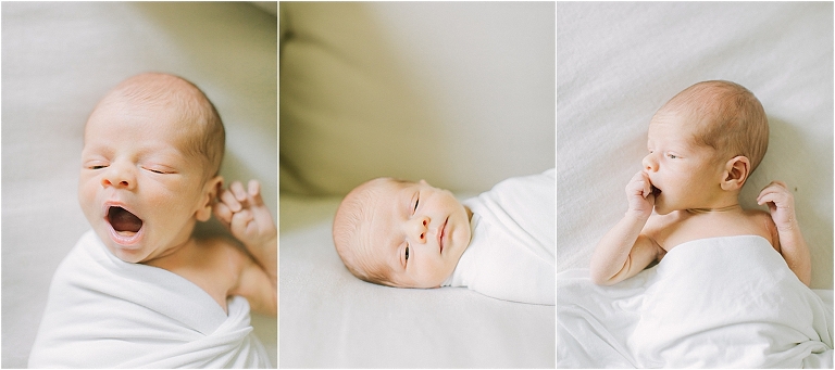 Lifestyle Newborn Session on Film 