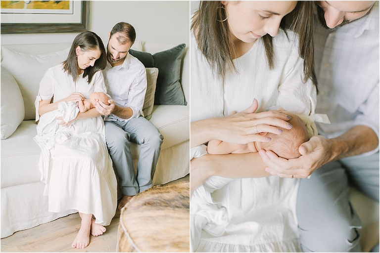 Lifestyle Newborn Session on Film 