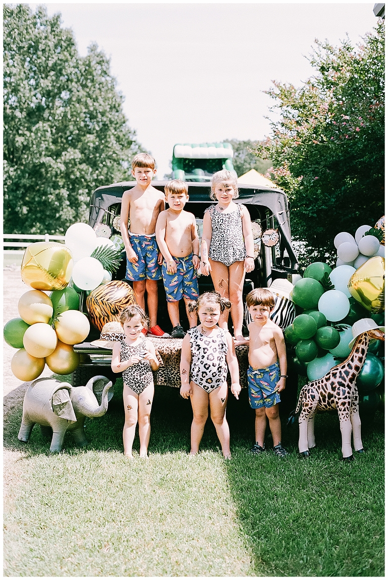 safari birthday party