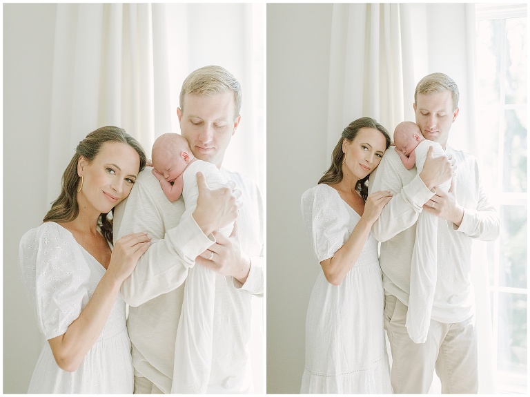 in home newborn session