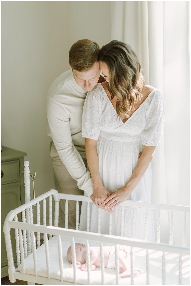 in home newborn session