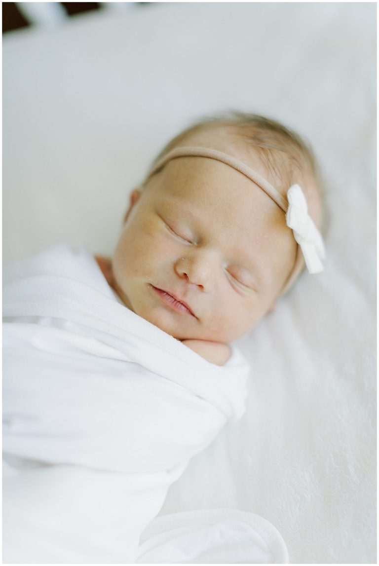 lifestyle newborn session