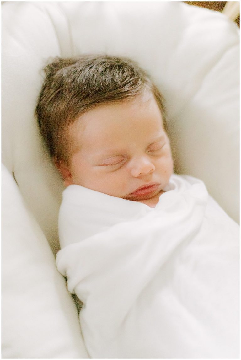 memphis in home newborn session