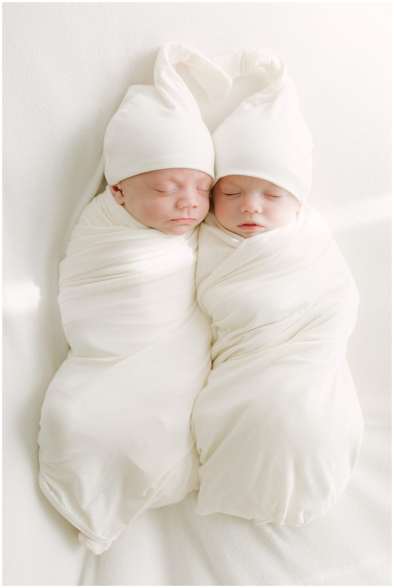 newborn twins session