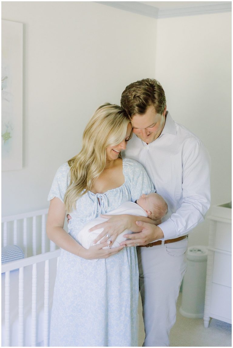 in home newborn session