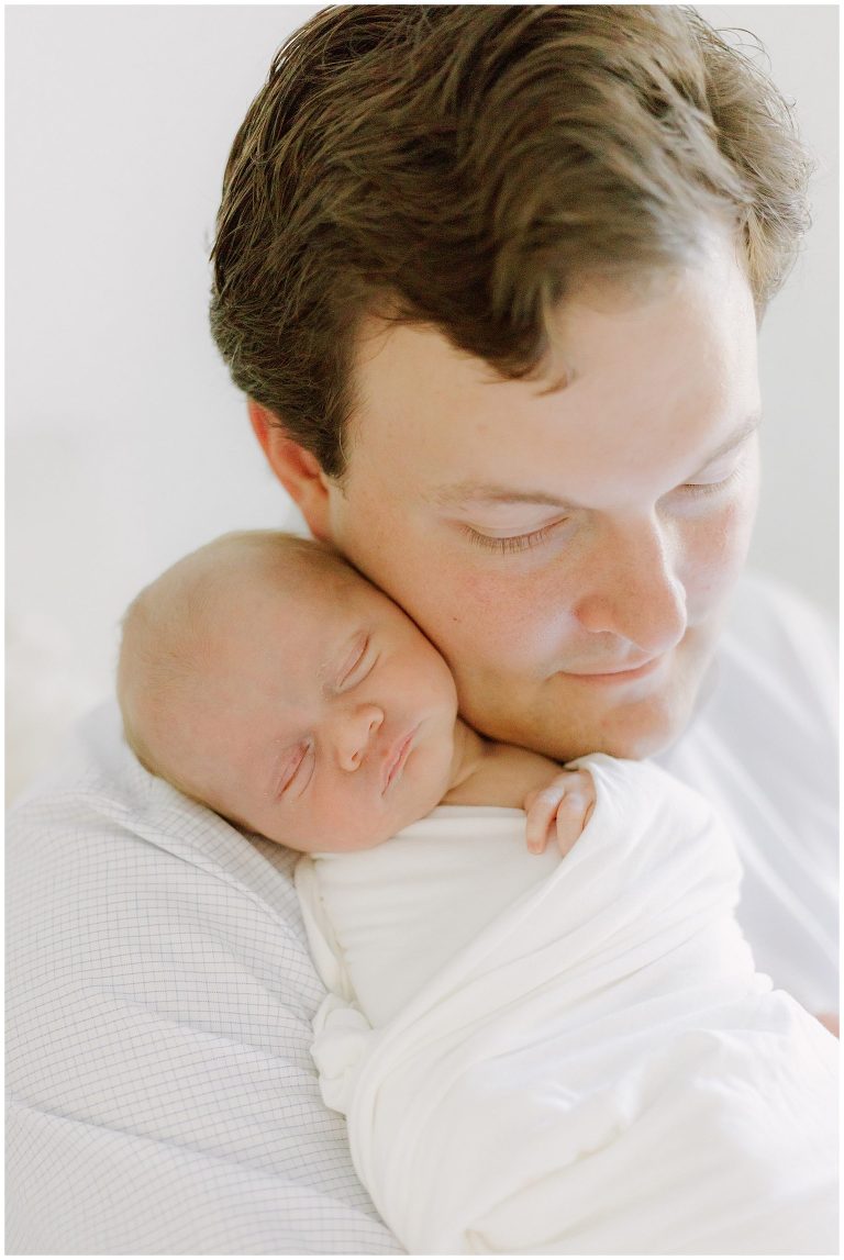 in home newborn session