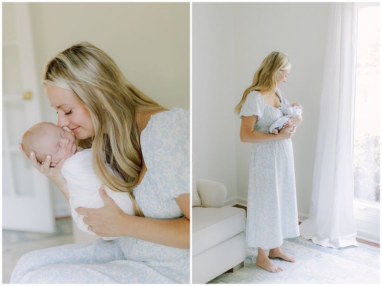 lifestyle newborn session
