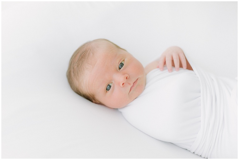 newborn studio session