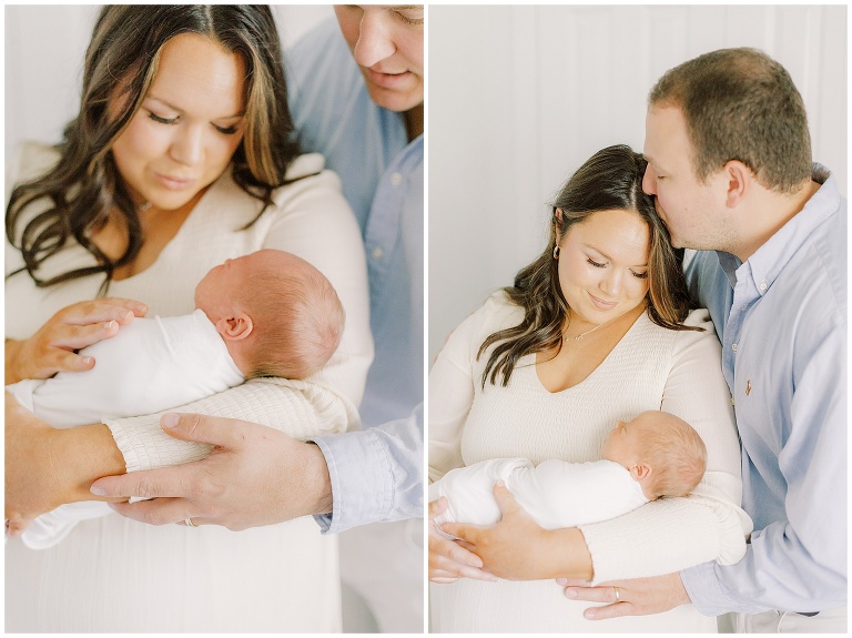 newborn and parents memphis lifestyle session