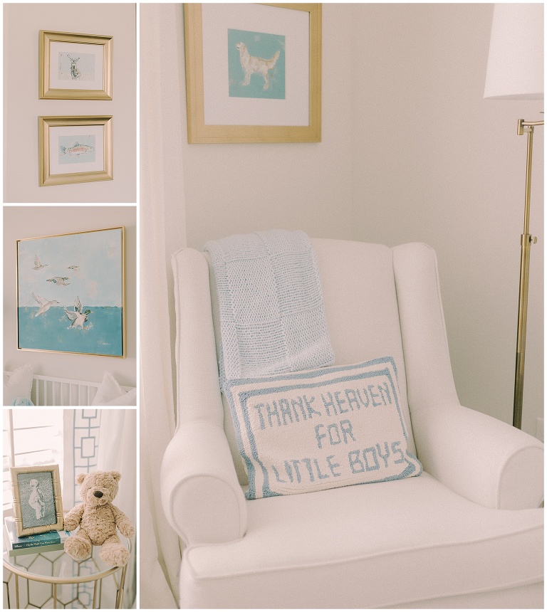 baby boy newborn nursery