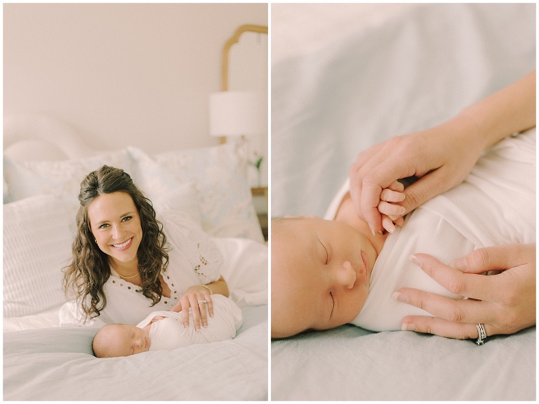 memphis mom and newborn lifestyle session